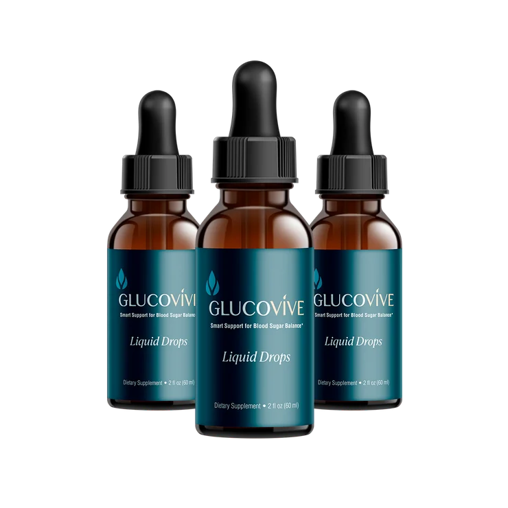 Three bottles of Glucovive